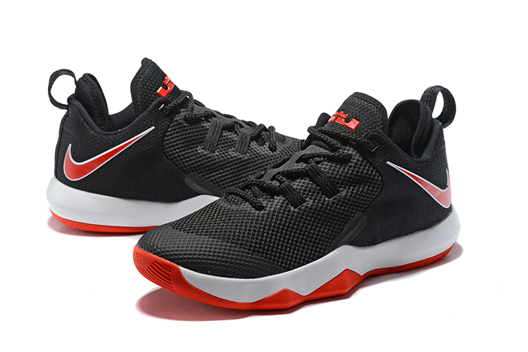Men Nike Ambassador 10 Black Red White Shoes